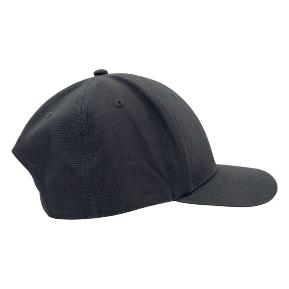 Men's Quicksilver Snapback Cap Hat Gray Quicksilver Logo - Picture 3 of 8